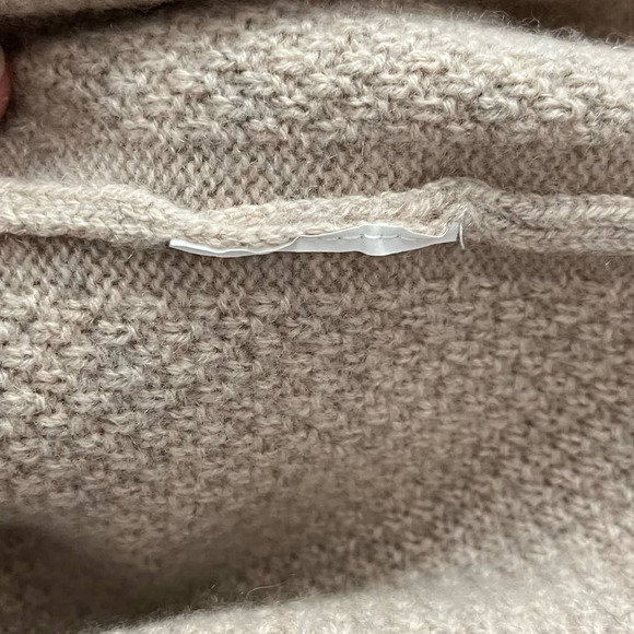 MAX MARA NETTARE LUXE CASHMERE PULLOVER SWEATER NEUTRAL COWL NECK WOMEN SZ SMALL - Picture 15 of 16